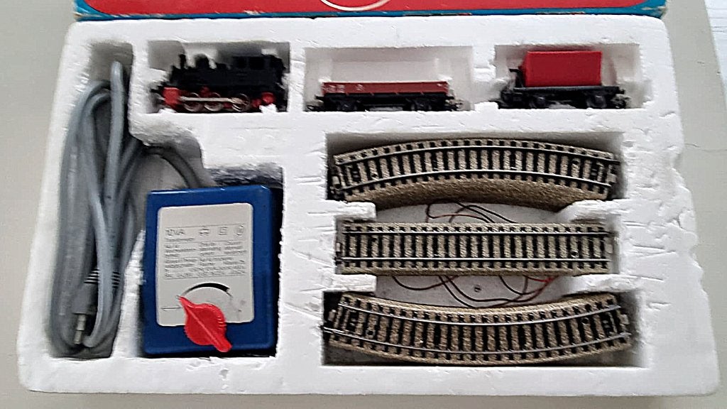 Marklin  beginset met veel toebehoren, Wisselstroom, Ophalen of Verzenden, Analoog, Märklin