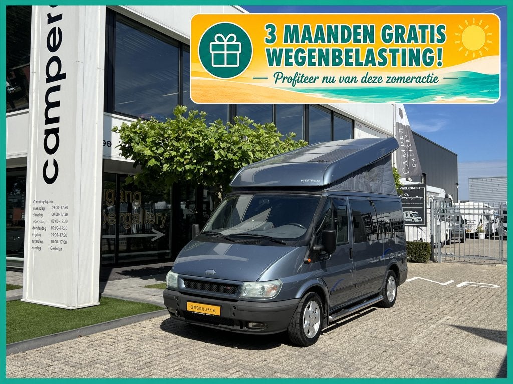 Ford Nugget HEFDAK MOTOR RIVISIE VAN €15.000,- ! TR, Caravans en Kamperen, Standaard zit, Ford, Tot en met 2, Bedrijf