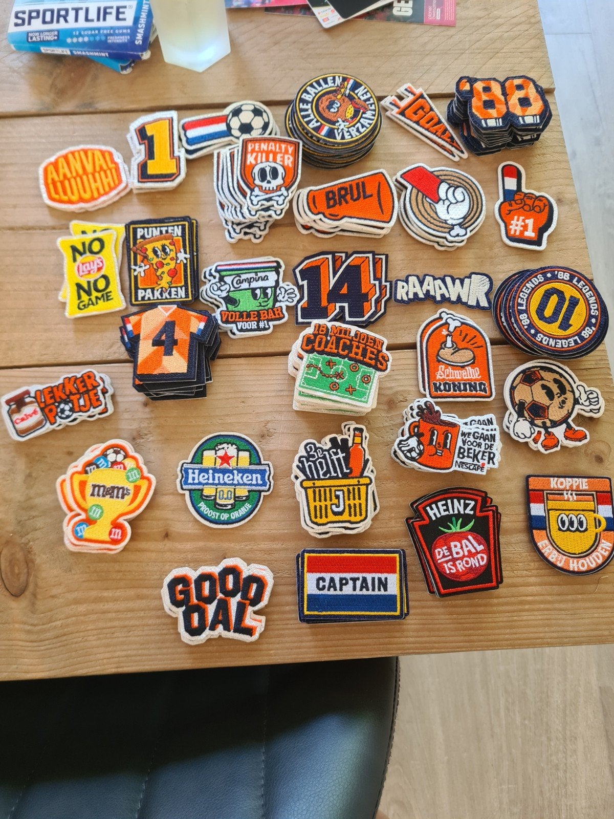 Jumbo juichjack emblemen prijs per stuk, Jumbo, Ophalen of Verzenden