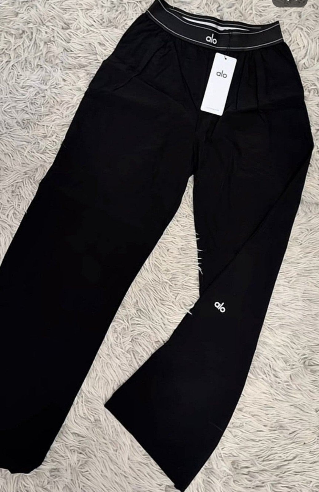 Alo broek zwart maat M, Kleding | Dames, Broeken en Pantalons, Ophalen of Verzenden, Nieuw, Zwart, Lang