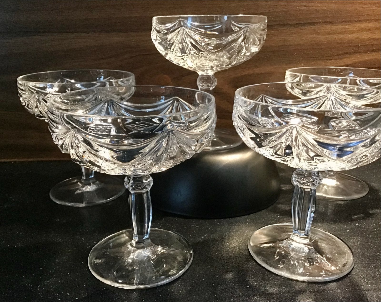Set van 6 Nachtmann Champagnecoupes Eduard, Ophalen of Verzenden