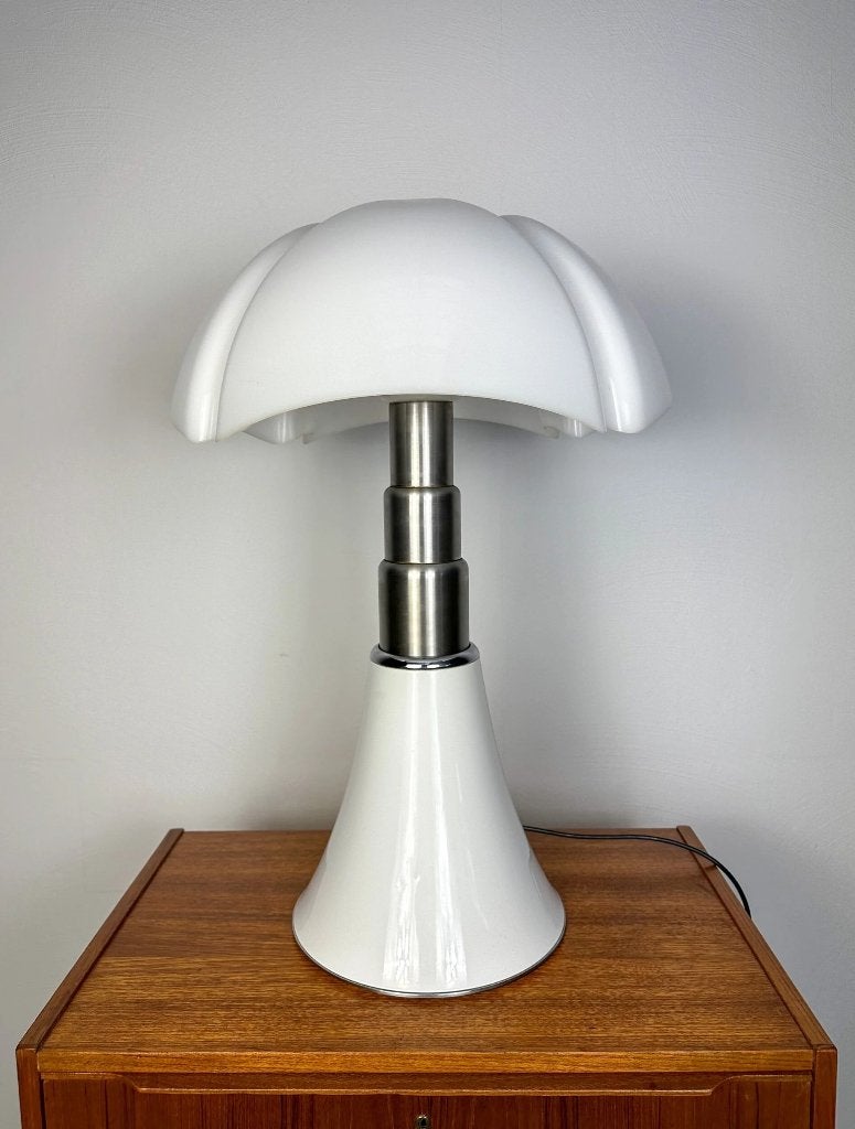 Gae Aulenti Pipistrello lamp groot Martinelli Luce jaren 70, Ophalen of Verzenden, Zo goed als nieuw, Metaal, Vintage