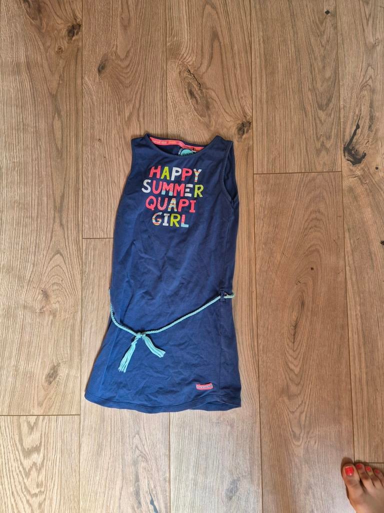 Meisjes zomerjurkje Quapi maat 122/128, Ophalen, Quapi, Meisje, Jurk of Rok
