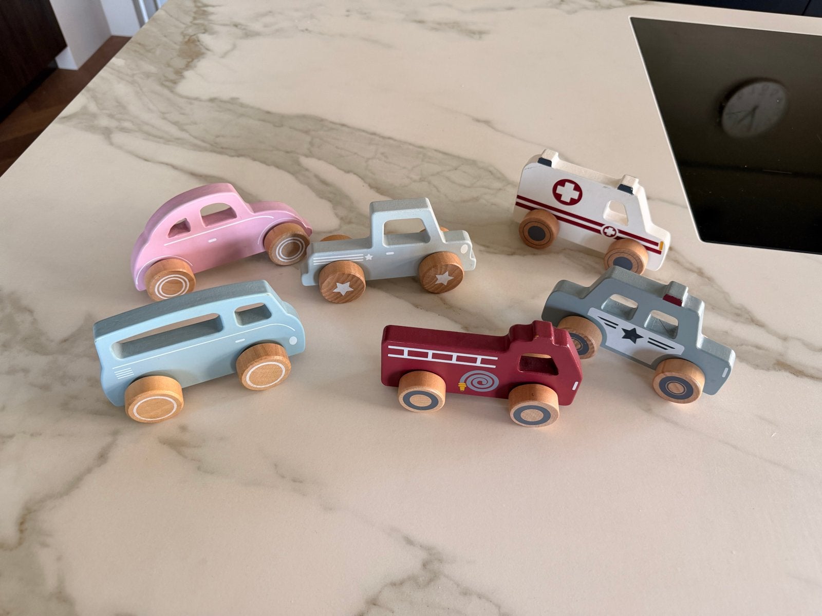 Little Dutch Houten Auto's Set - Nieuwstaat, Ophalen of Verzenden, Zo goed als nieuw