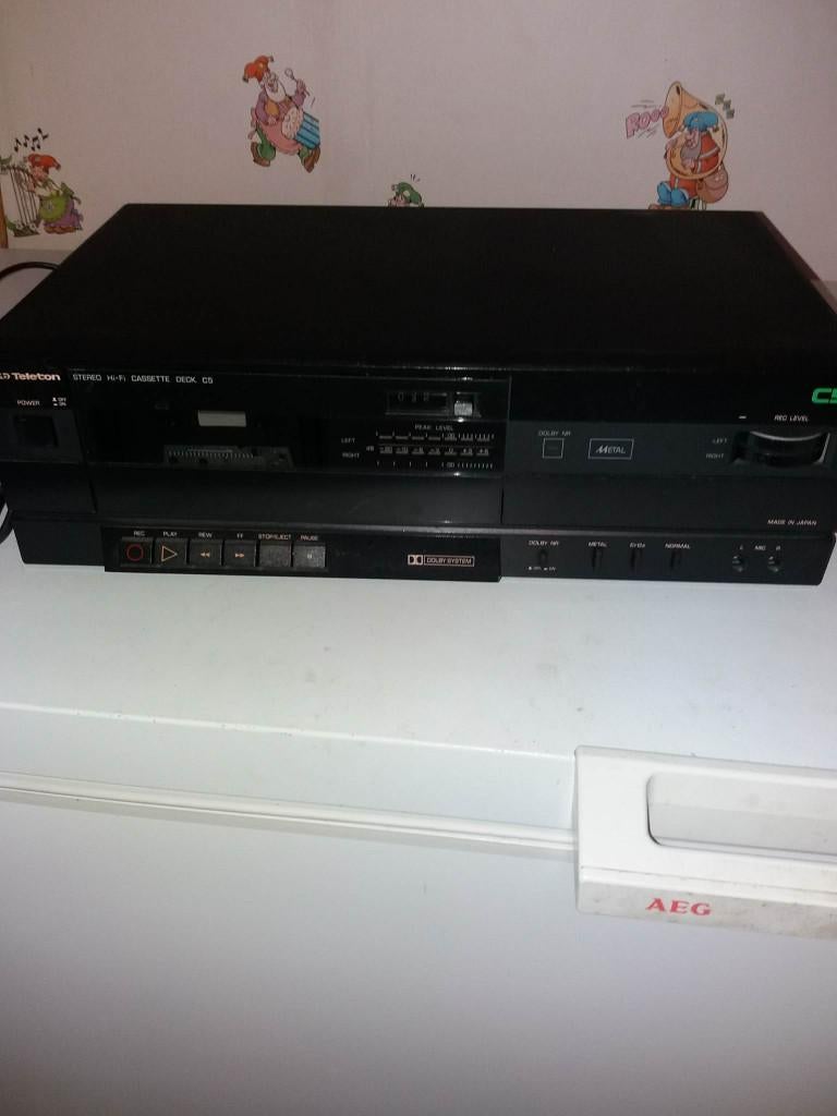 cassettedeck, Ophalen of Verzenden, Enkel, Overige merken