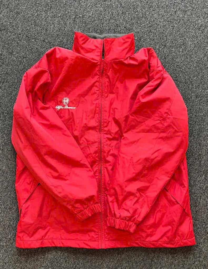 Jas Alfa Romeo, Ophalen, Nieuw, Maat 56/58 (XL), Rood