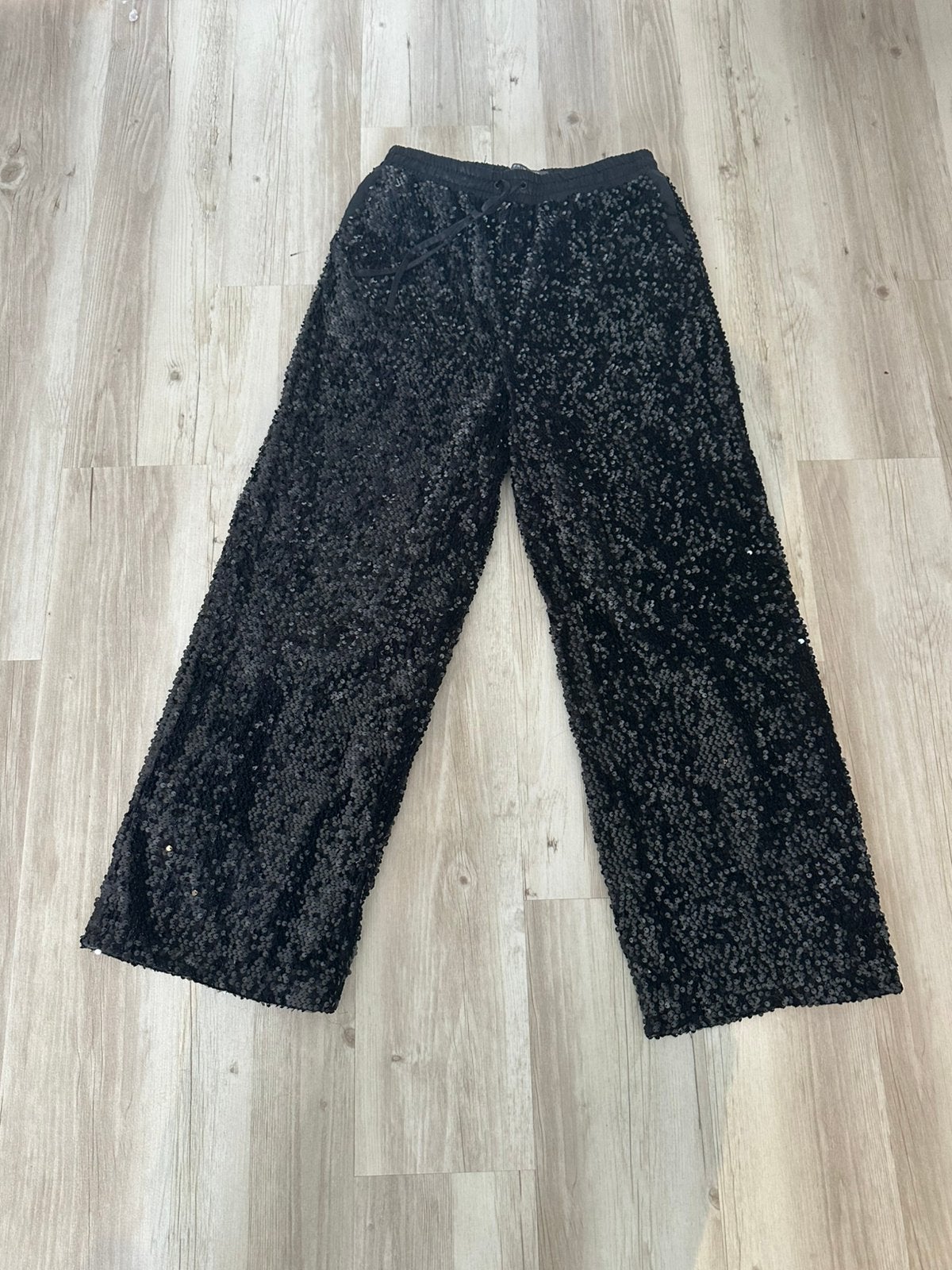 Dames pantalon mt S 1x gedragen, Zwart, Ophalen of Verzenden, Zo goed als nieuw, Maat 36 (S)