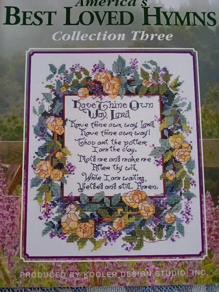 Borduurboek America's Best Loved Hymns Collection three, Hobby en Vrije tijd, Ophalen of Verzenden, Zo goed als nieuw, Patroon
