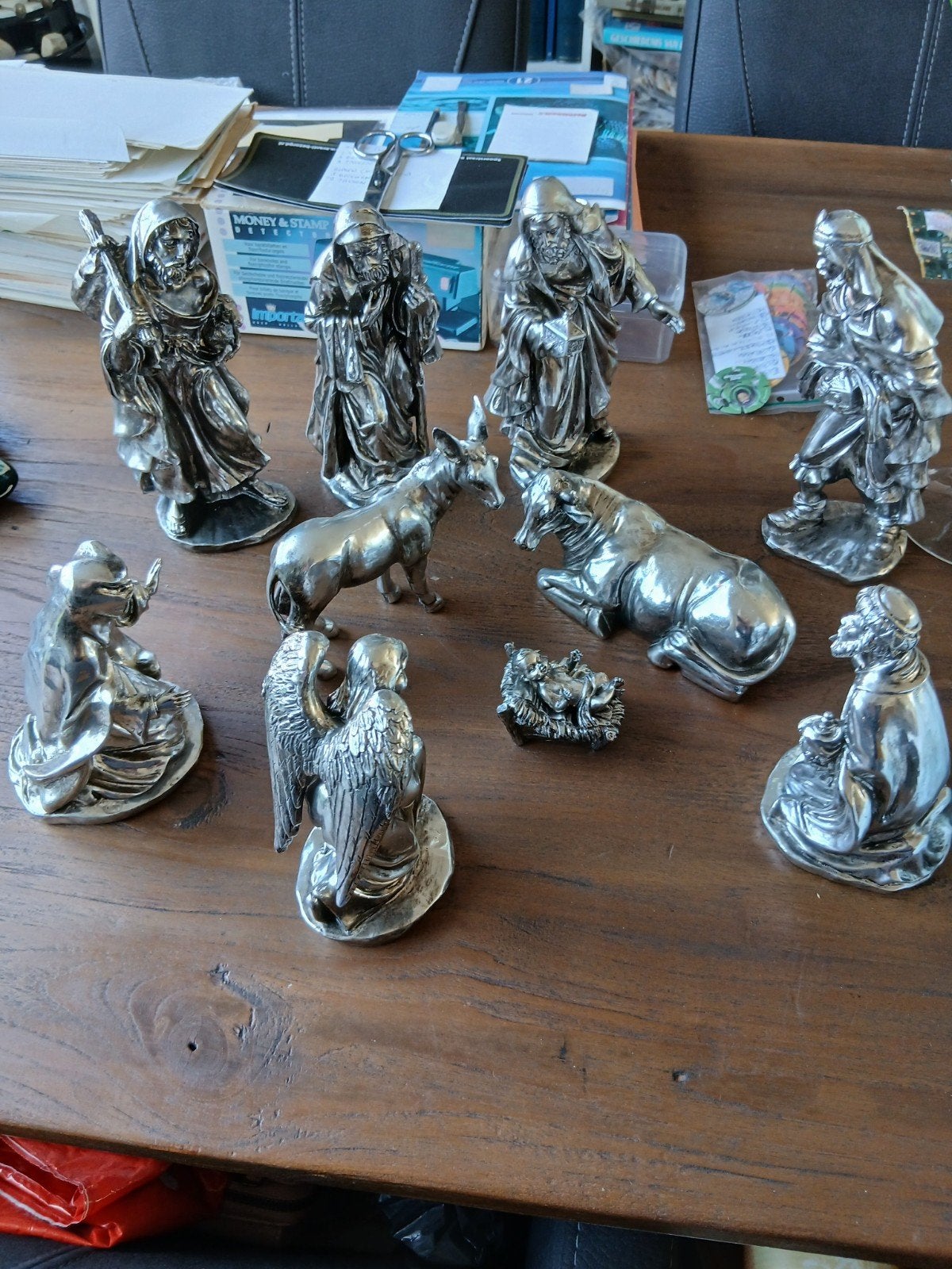 Kerststal set, Verzamelen, Ophalen, Zo goed als nieuw, Religie