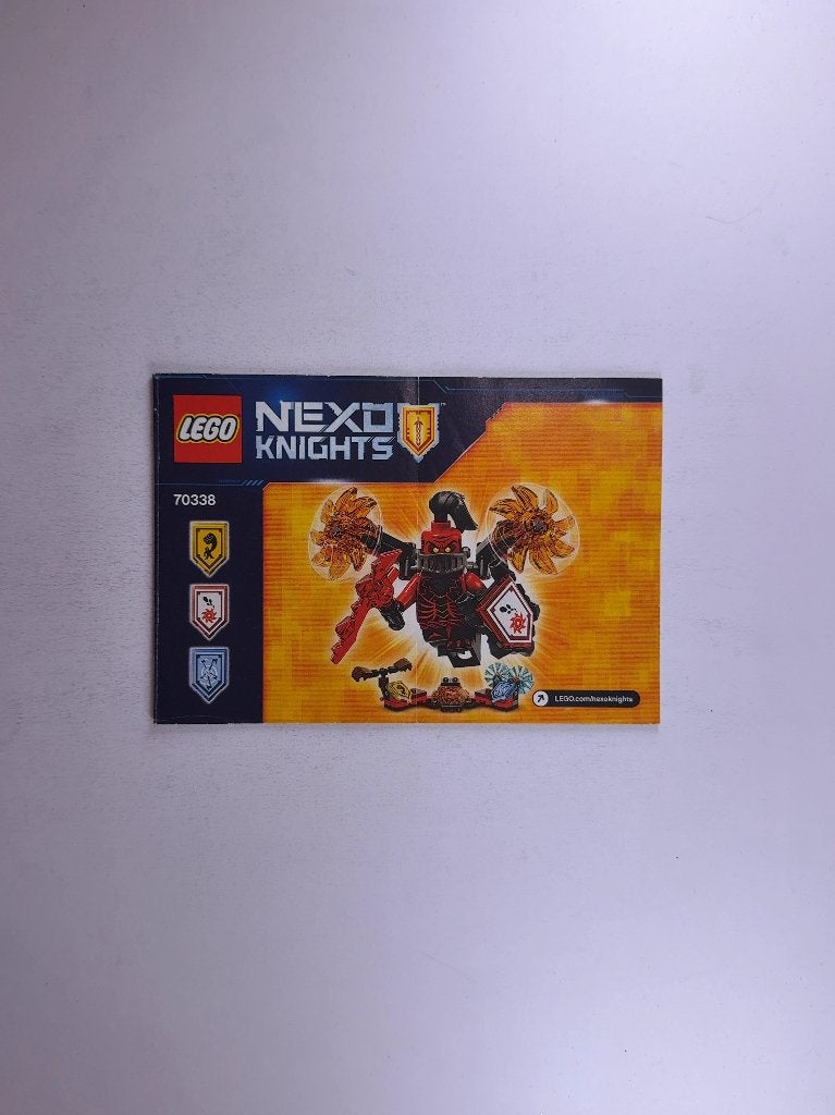LEGO NEXO KNIGHTS 70338 (Instructions) Ultimate General, Kinderen en Baby's, Gebruikt, Overige thema's, Lego, Overige typen