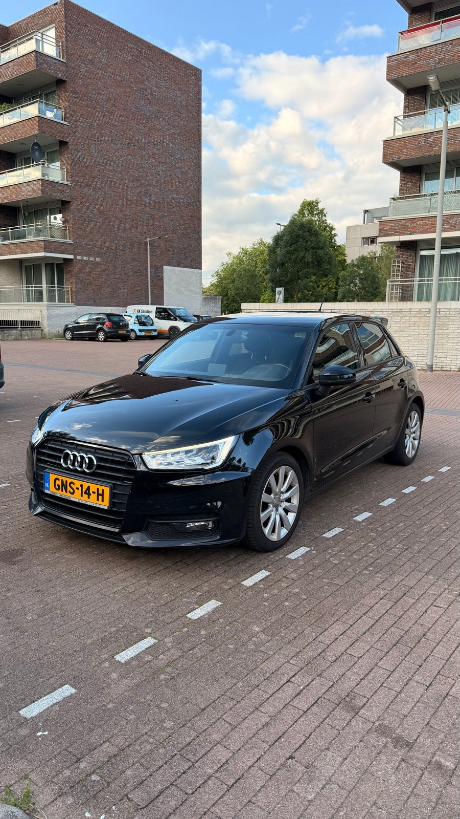 Audi A1 1.0 Tfsi 70KW Sportback 2016 Zwart 4D- stoelverw., Voorwielaandrijving, A1, 95 pk, Zwart