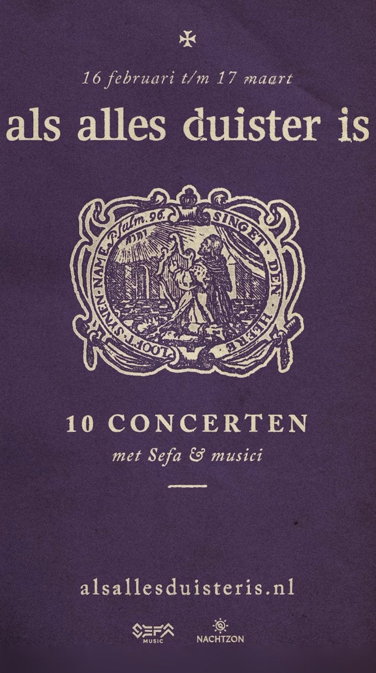 Gevraagd: Ticket Sefa Als alles duister is Kampen 16 17 feb., Twee personen