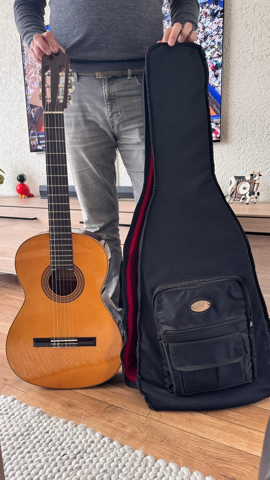 Esteve 1GR03 inclusief draagtas, Ophalen, Zo goed als nieuw, Klassieke of Spaanse gitaar