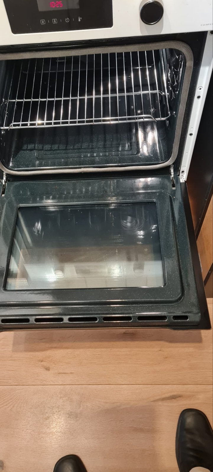 Zo goed als nieuw vrijstaand elektrisch fornuis 60 cm, Ophalen, 60 cm of meer, 4 kookzones, Zo goed als nieuw