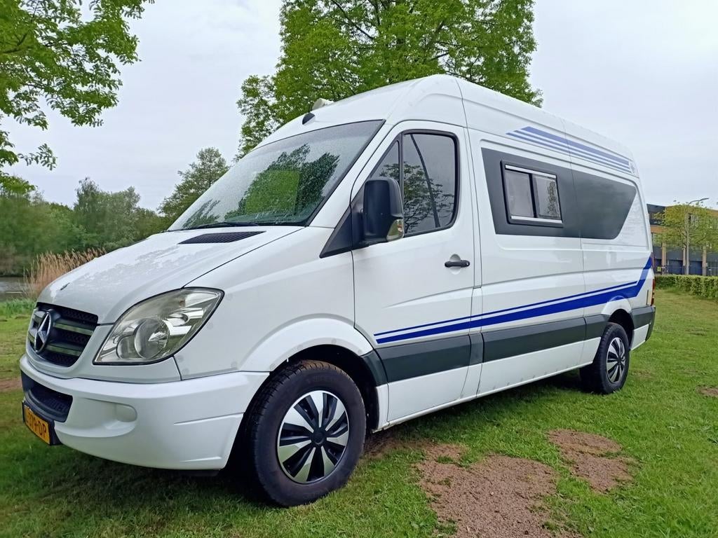 Mercedes Sprinter camper/buscamper airco, Overige merken, Buscamper of Camperbus, Tot en met 2, Particulier
