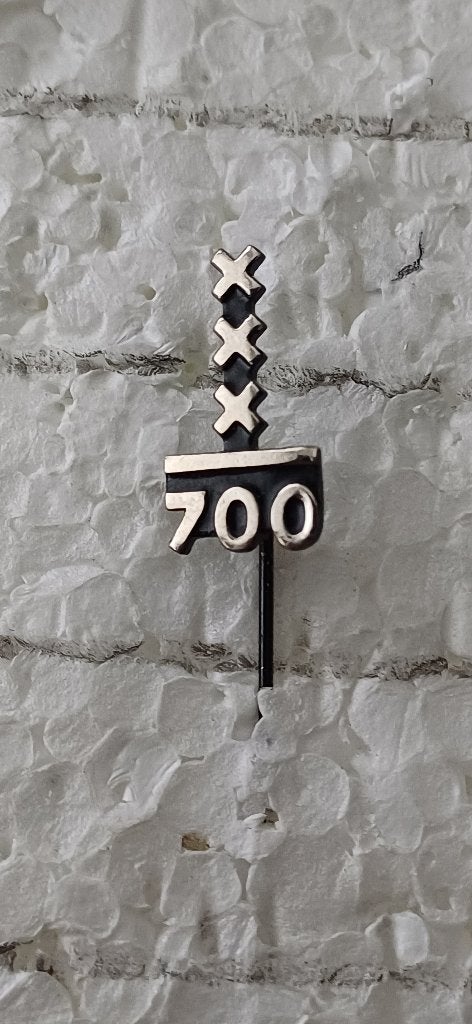 Wapen van Amsterdam 700 jaar in 1975, Ophalen of Verzenden, Zo goed als nieuw, Overige onderwerpen