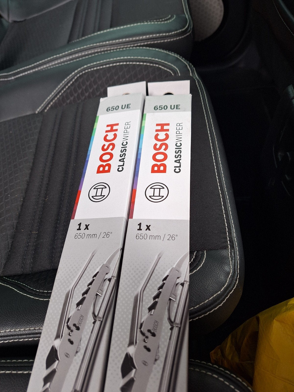 Bosch Classic Ruitenwissers 650 UE (2 stuks), Ophalen of Verzenden, Nieuw, Hyundai