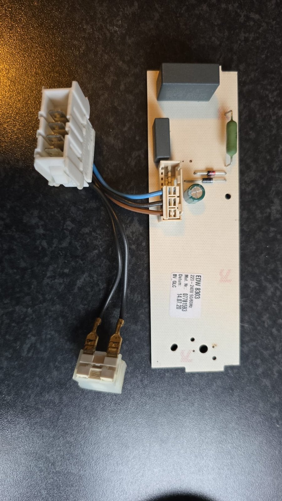 Miele EDW 8303 elektronische printplaat, Ophalen of Verzenden, Zo goed als nieuw, Detector, Sensor of Melder, Overige soorten