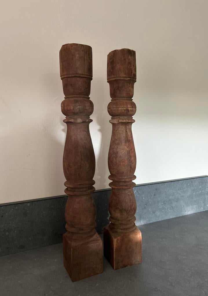 Oude balusters sober sleets imperfect Aura Peeperkorn, Ophalen of Verzenden
