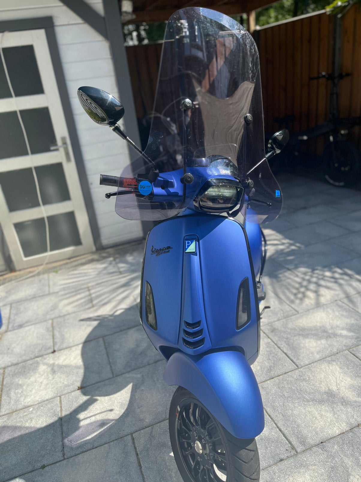 Vespa sprint 25km 4T kleur azure bleu, Ophalen, Zo goed als nieuw, Benzine, Vespa