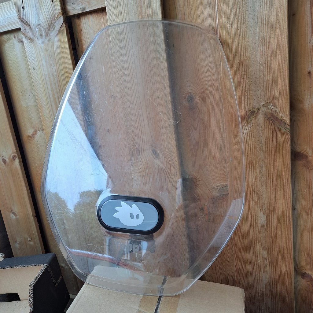 YEPP windscherm voor op de fiets, Ophalen, Yepp (Thule), Voorzitje, Zo goed als nieuw