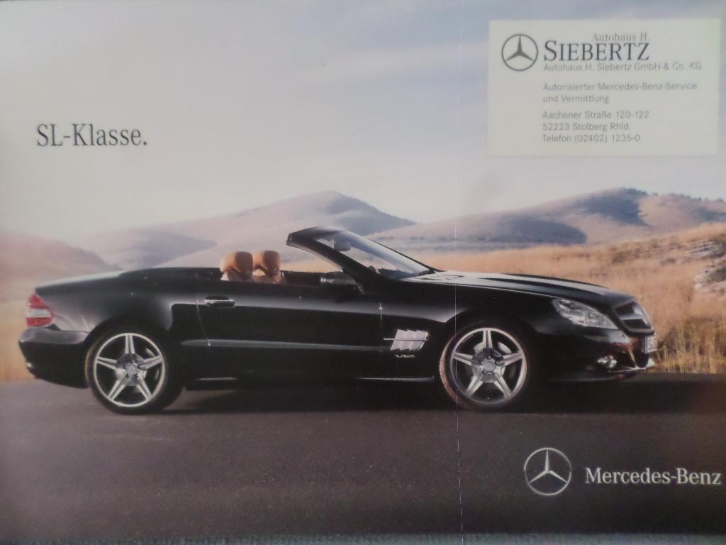 Mercedes SL 2010 Brochure, Boeken, Ophalen of Verzenden, Zo goed als nieuw, Mercedes