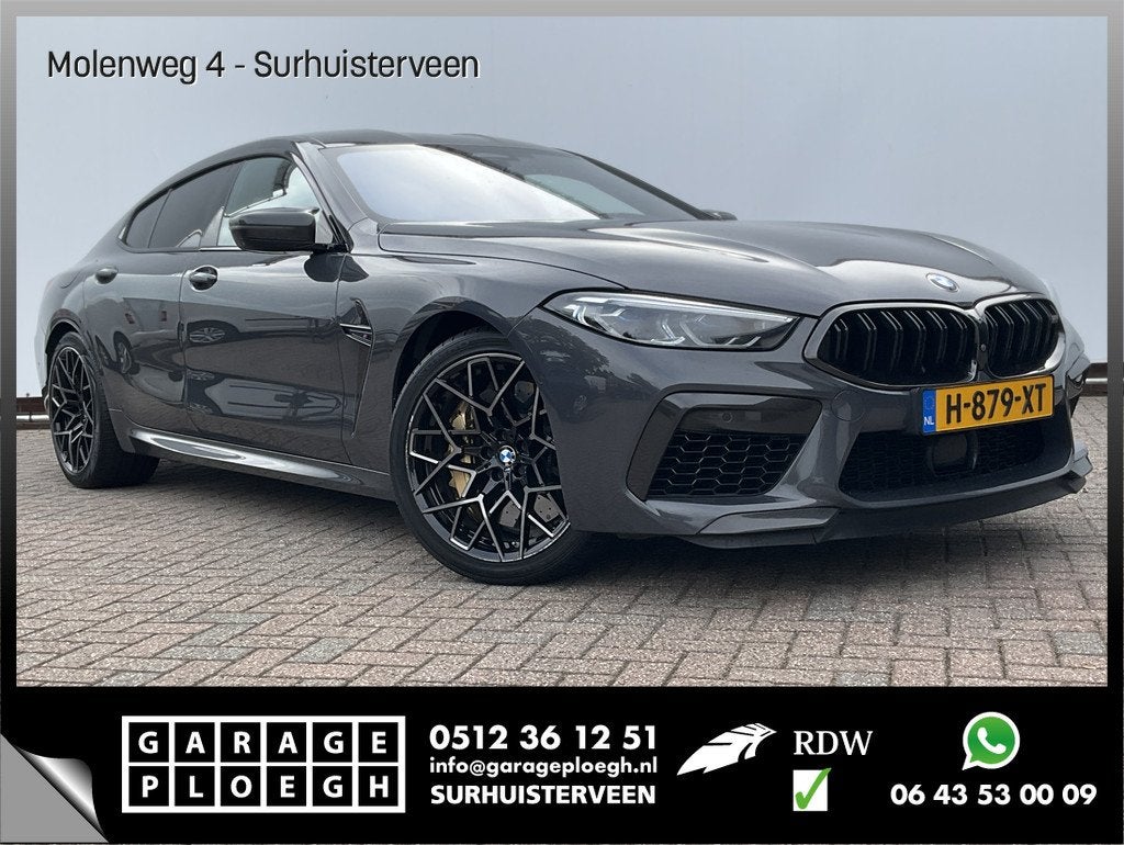 BMW 8 Serie Gran Coupé M8 Competition Keramisch Bowers&Wilk, Auto's, BMW, Gebruikt, 4395 cc, Leder, Bedrijf