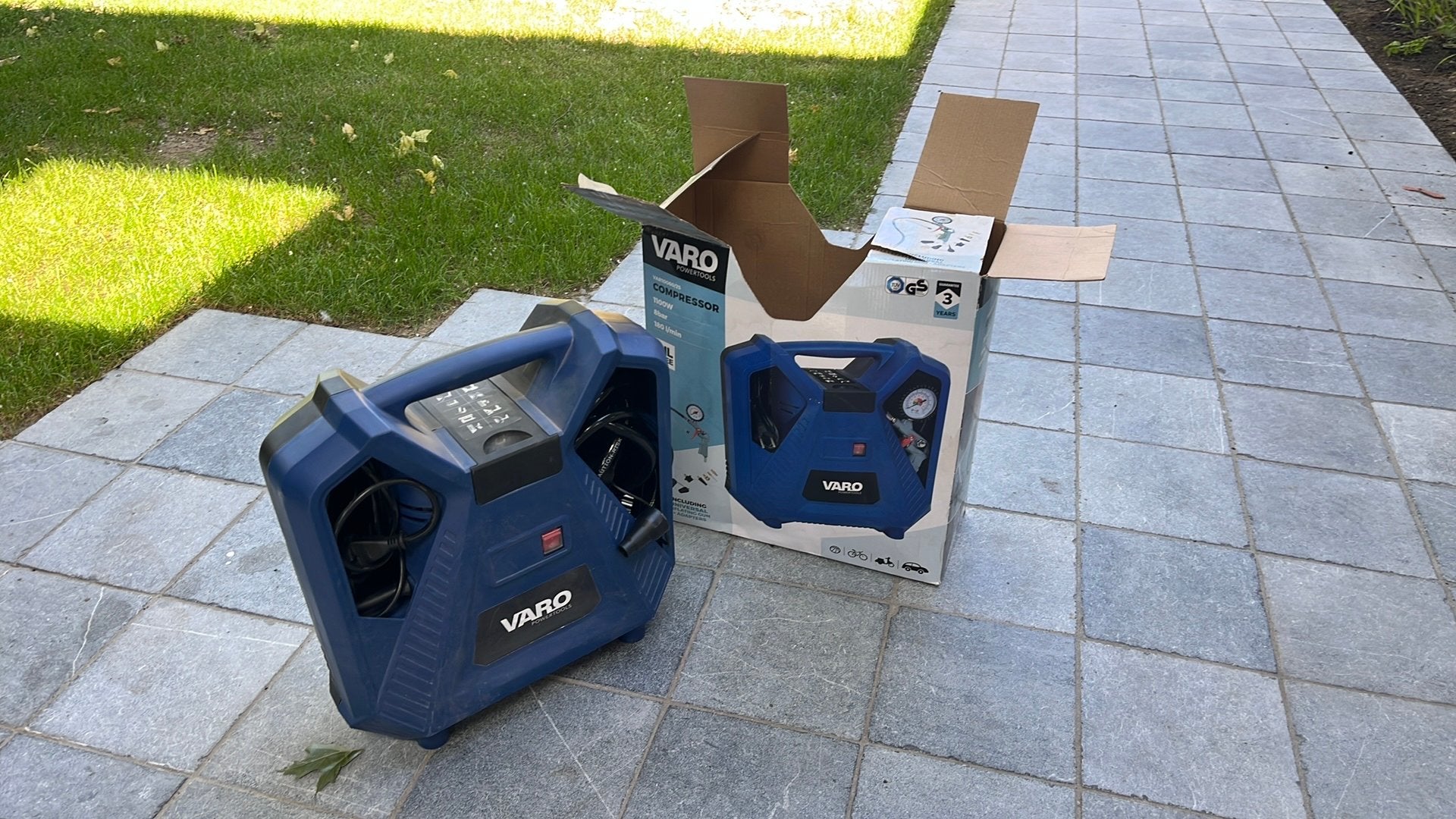 Lucht compressor Varo, Ophalen, Zo goed als nieuw, Overige instrumenten