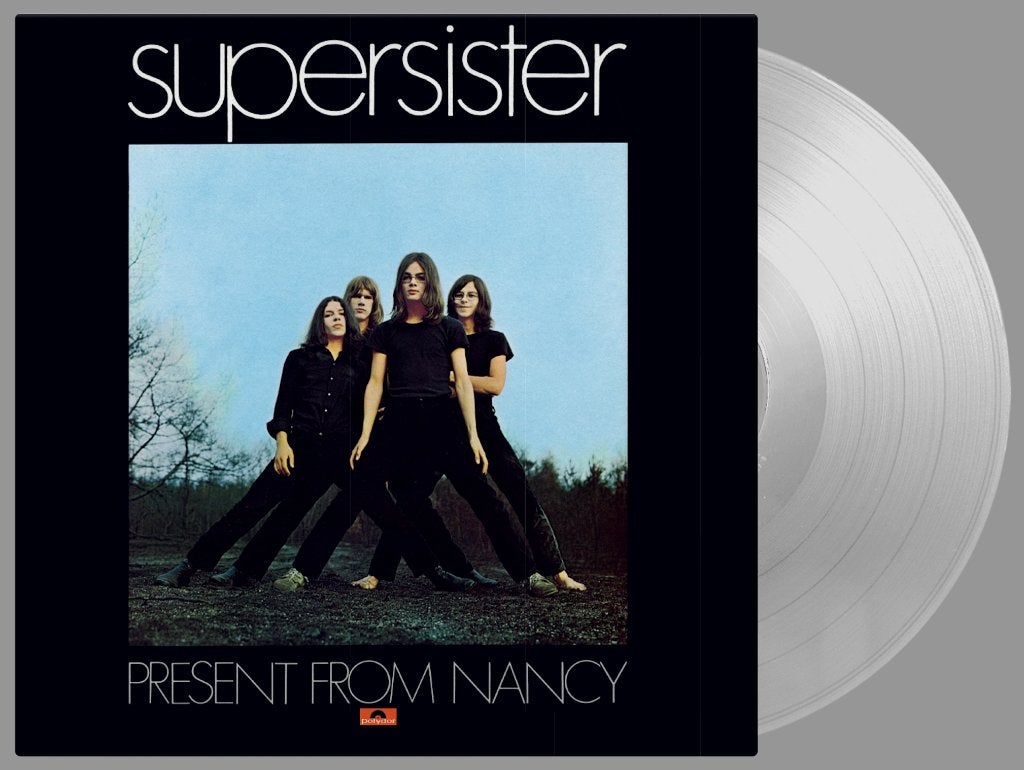 Vinyl LP Supersister Present From Nancy CRYSTAL CLEAR NIEUW, Cd's en Dvd's, LP, Colored vinyl, Pop, Ophalen of Verzenden