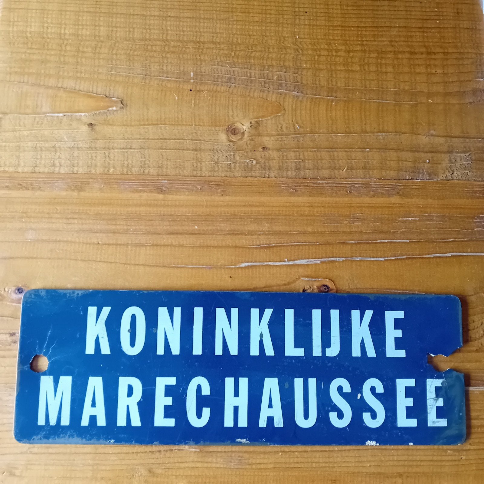 Historisch voertuig bord Kon. Marechaussee.., Verzamelen, Militaria | Algemeen, Ophalen of Verzenden, Marechaussee, Nederland