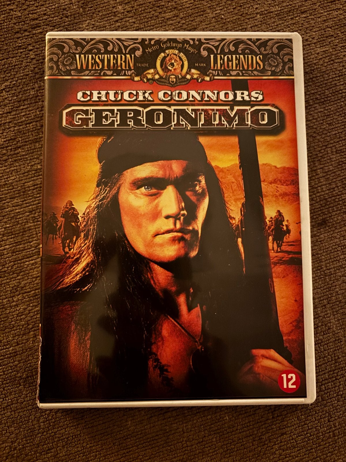 Geronimo DVD - Western Legends met Chuck Connors, Nederlands, Ophalen of Verzenden, Vanaf 12 jaar, Gebruikt