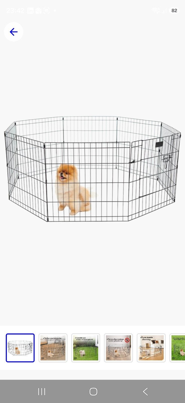 Brixy puppy ren NIEUW!, Ophalen, Nieuw