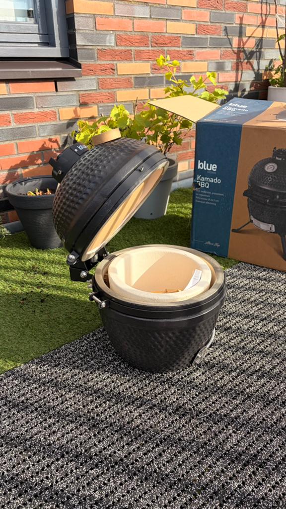 Blue Home Kamado BBQ zwart, Ophalen, Nieuw