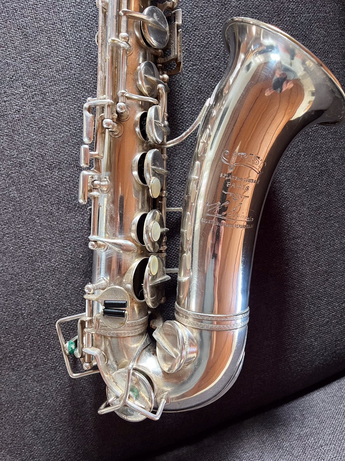 Altsaxofoon Lyrist     Eb    ( Adolphe SAX gerelateerd), Ophalen of Verzenden, Gebruikt, Alt, Met koffer