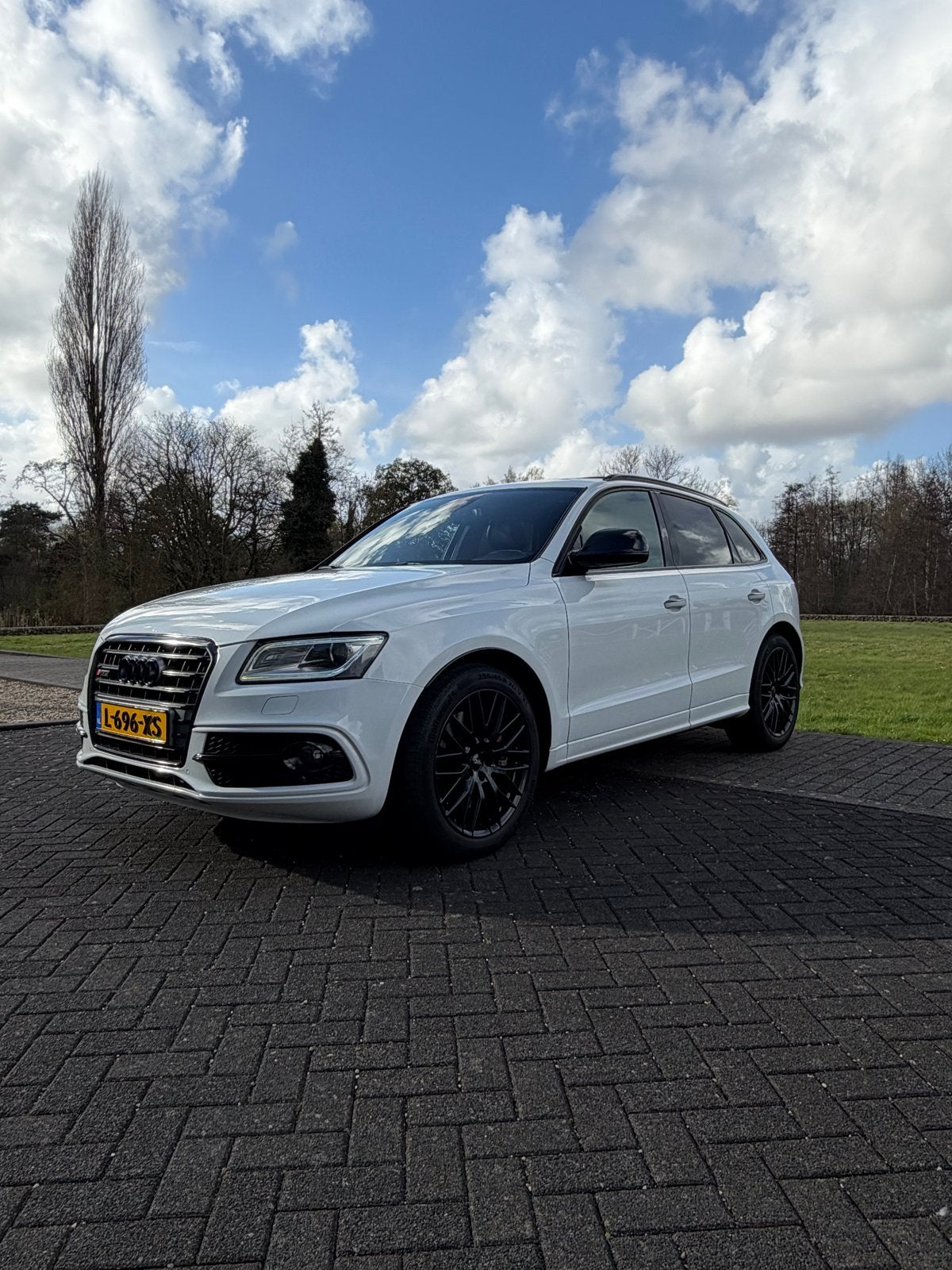 Audi SQ5 3.0 TDI Quattro Tiptronic 2014 Wit 250000km, Auto's, Audi, Automaat, 15 km/l, Wit, 226 €/maand