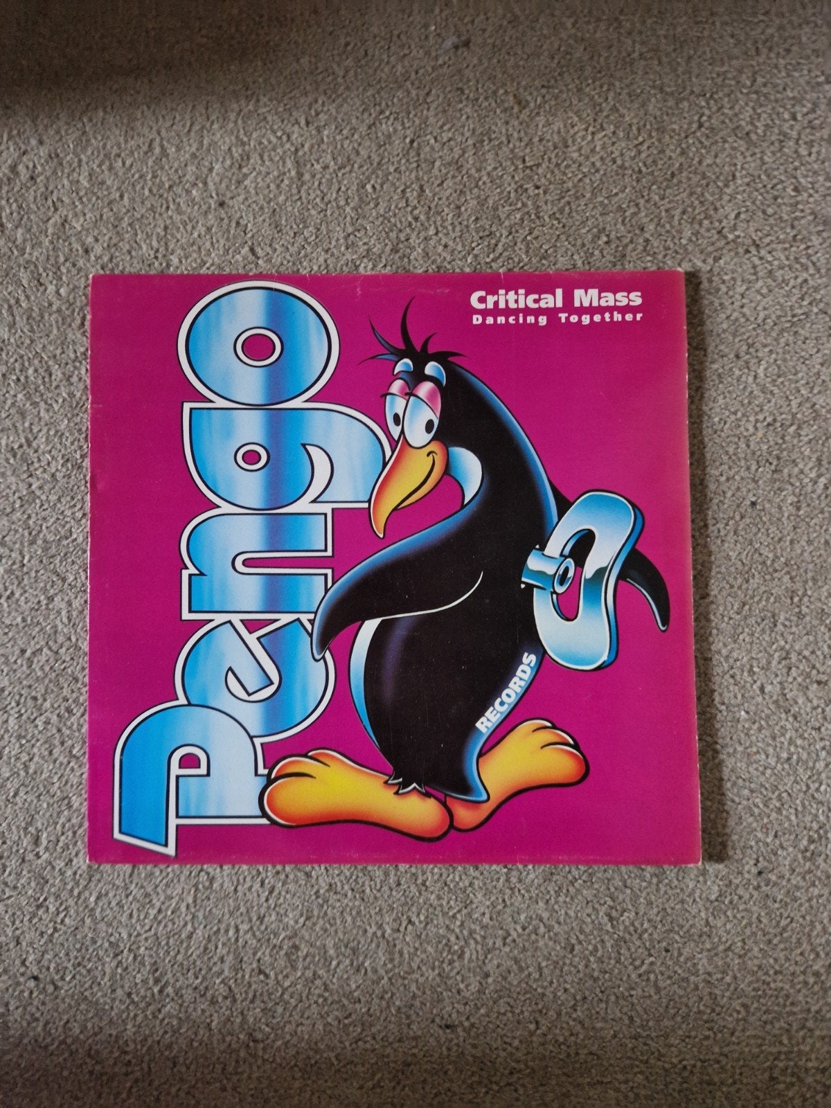 Critical Mass - Dancing Together (Pengo Records), Ophalen, Gebruikt, 12 inch, LP