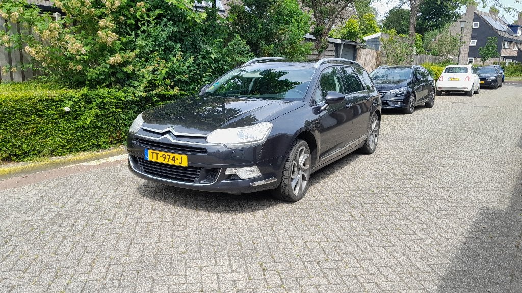 Citroën C5 Tourer 2.2L Automaat 204PK, Auto's, Citroën, Particulier, C5, Diesel, Euro 5, Stationwagon, Automaat, Zwart, Zwart