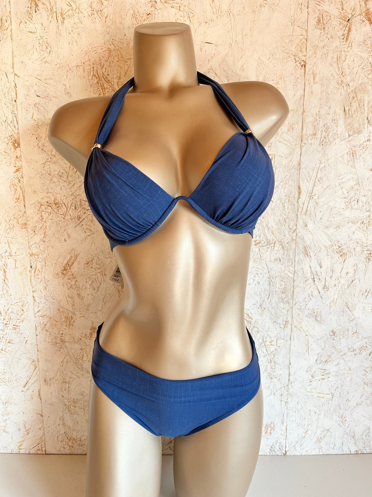 Pain de Sucre Beugel Bikini 75D met Slip 40 - Nieuw, Verzenden, Nieuw, Blauw, Bikini