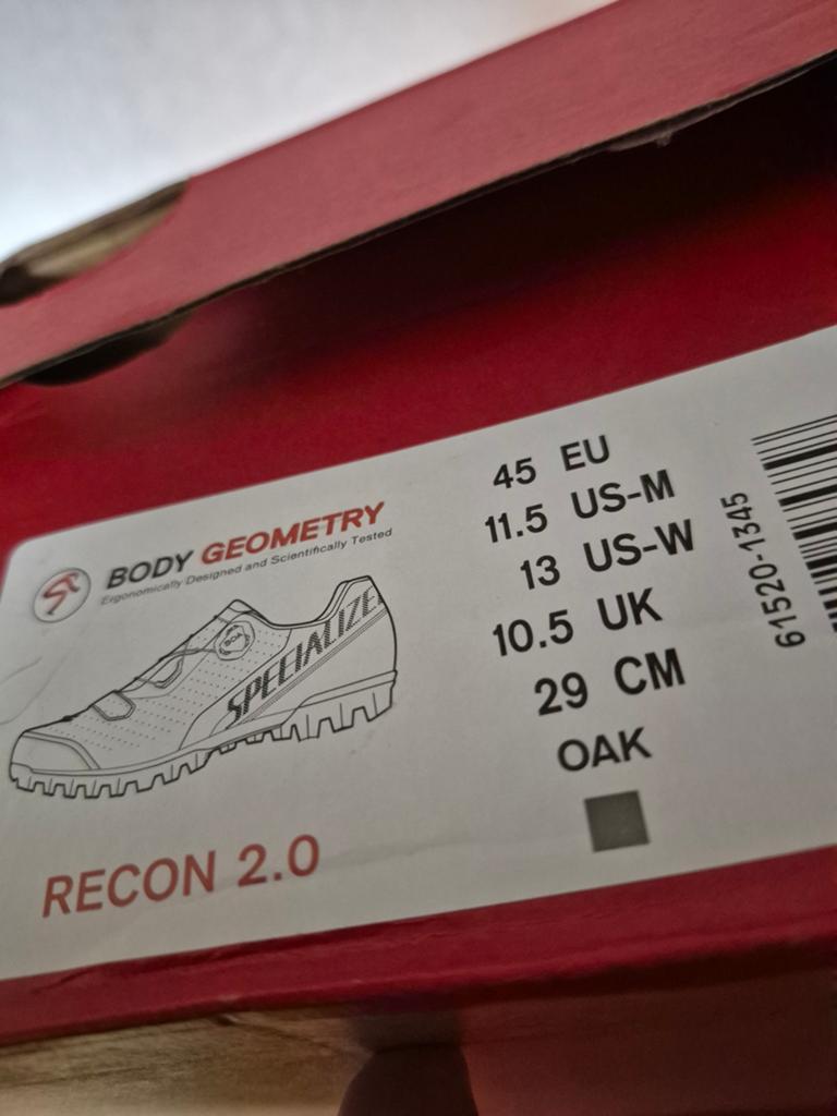 Nieuwe Specialized Recon 2.0 MTB schoenen - Maat 45, Specialized, Dames, Schoenen, Nieuw