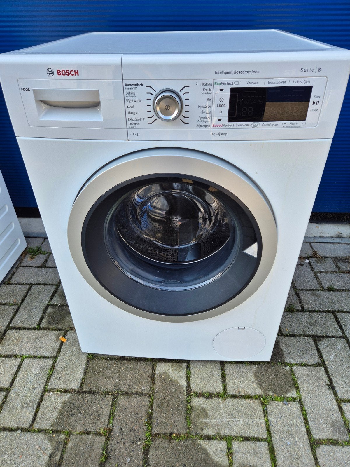 Foto 2 van Bosch Serie 8 Wasmachine 9kg - Bezorging Mogelijk