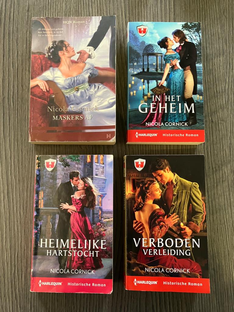 4X Nicola Cornick - serie De lady’s van Fortune’s Folly, Ophalen of Verzenden, Gelezen