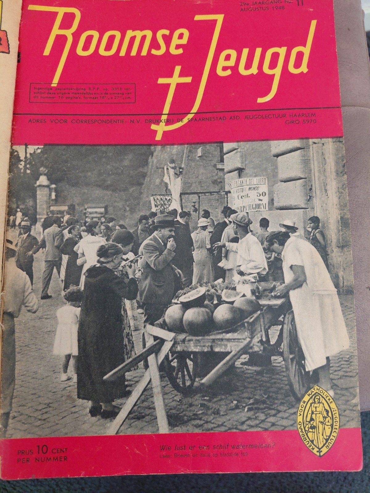 Roomse jeugd tijdschriften uit 1946 tm 1948, Ophalen of Verzenden, Gelezen, Overige typen