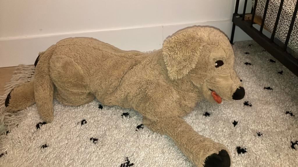 Ikea hond golden gosig retreiver, Kinderen en Baby's, Speelgoed | Knuffels en Pluche, Ophalen of Verzenden, Gebruikt, Hond