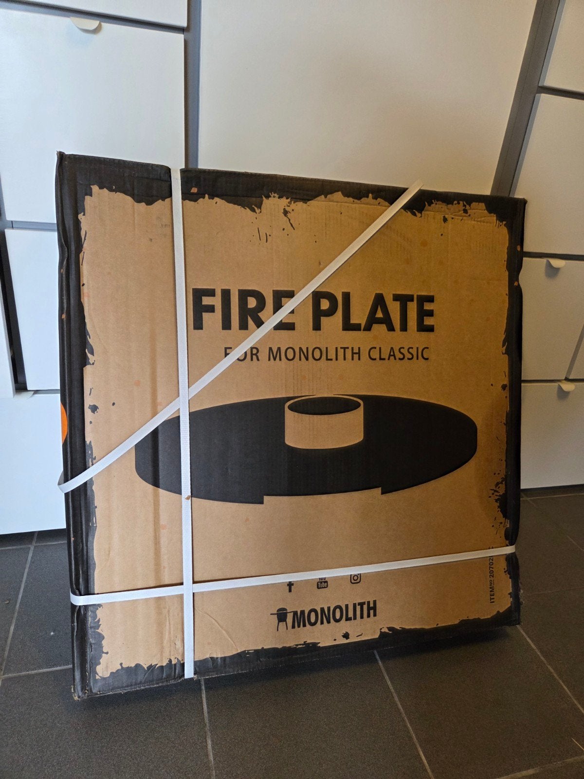 Monolith Fire Plate voor Classic Kamado BBQ .55, Ophalen, Nieuw, Monolith