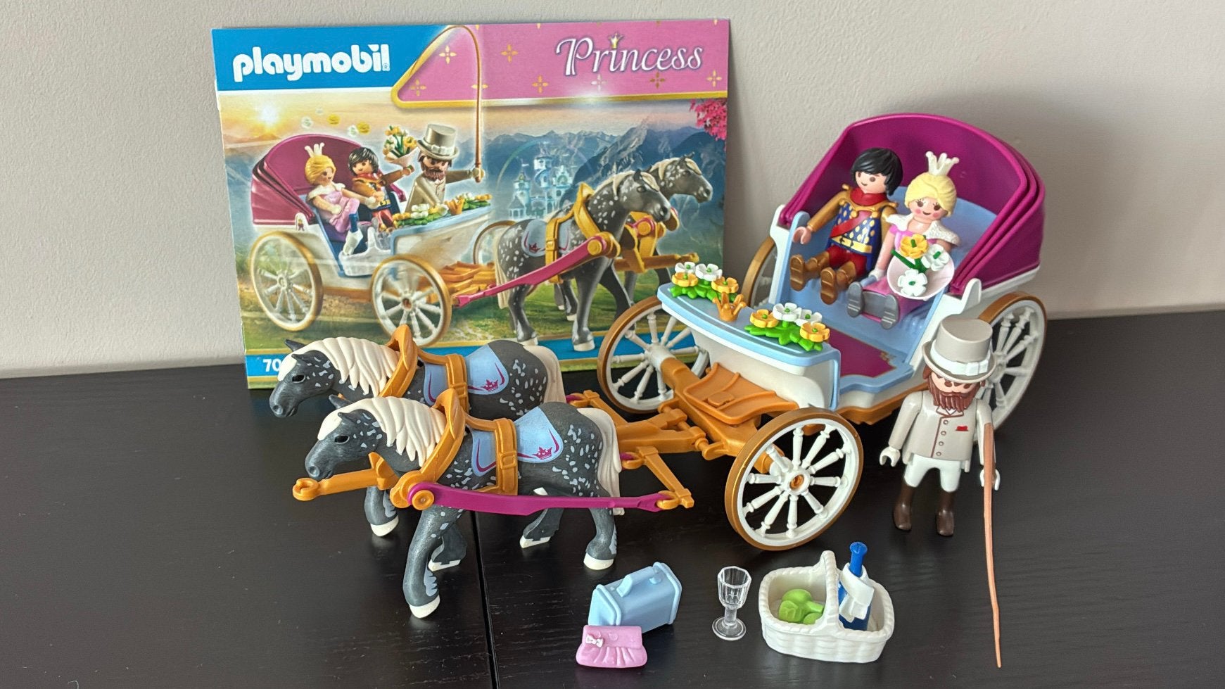 PLAYMOBIL Princess – Koninklijke paardenkoets, Kinderen en Baby's, Gebruikt, Losse onderdelen, Voertuig, Ophalen of Verzenden
