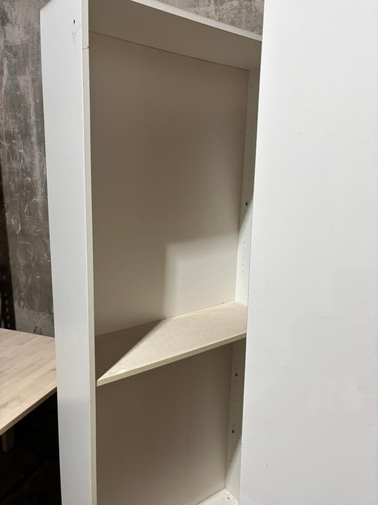 Witte boekenkast 3 stuks, Ophalen, Met plank(en), Gebruikt, 200 cm of meer