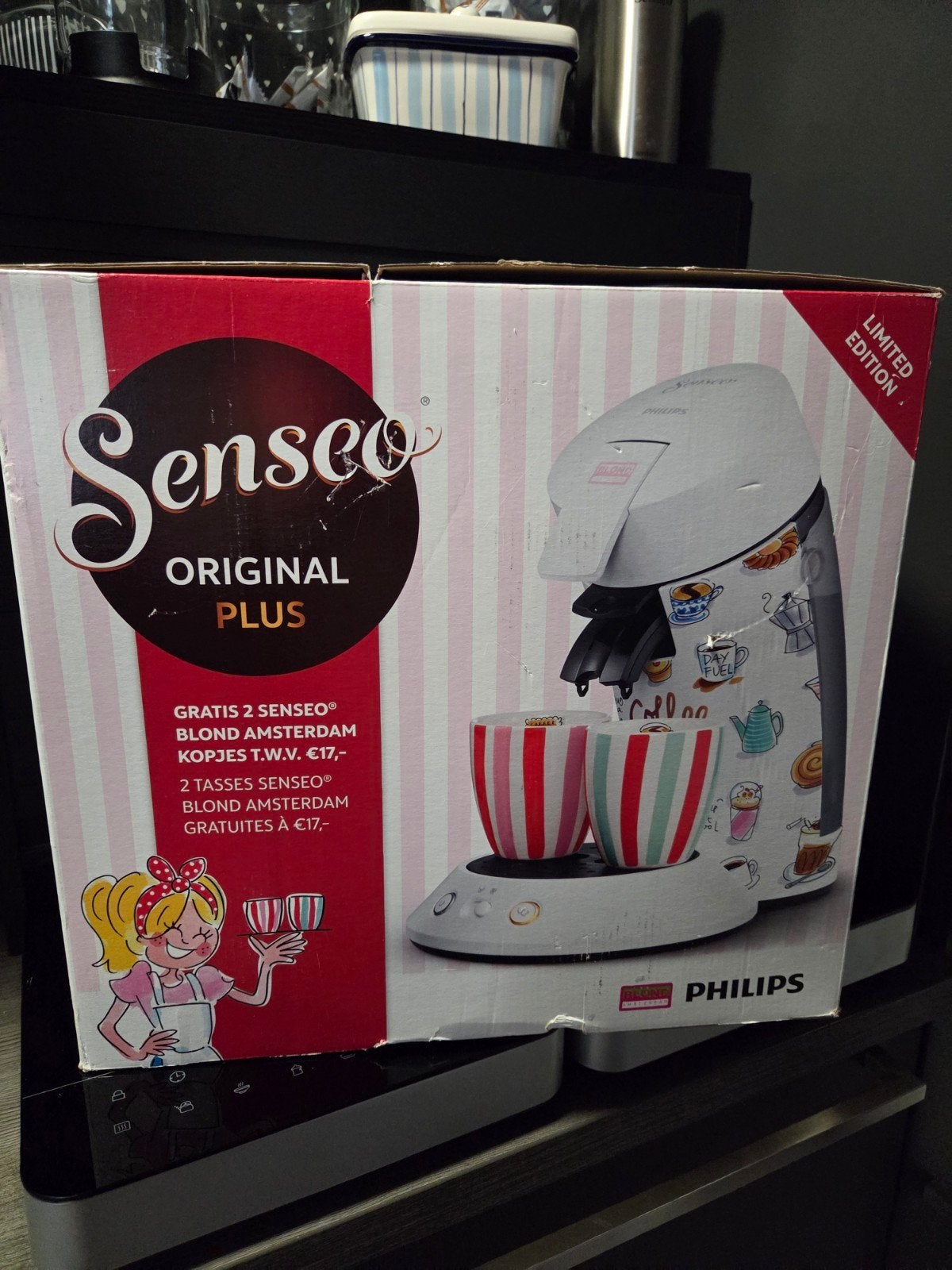 Senseo Original Plus Limited Edition "Coffee Lovers" -, Ophalen, Koffiepads en cups, Koffiemachine, Zo goed als nieuw