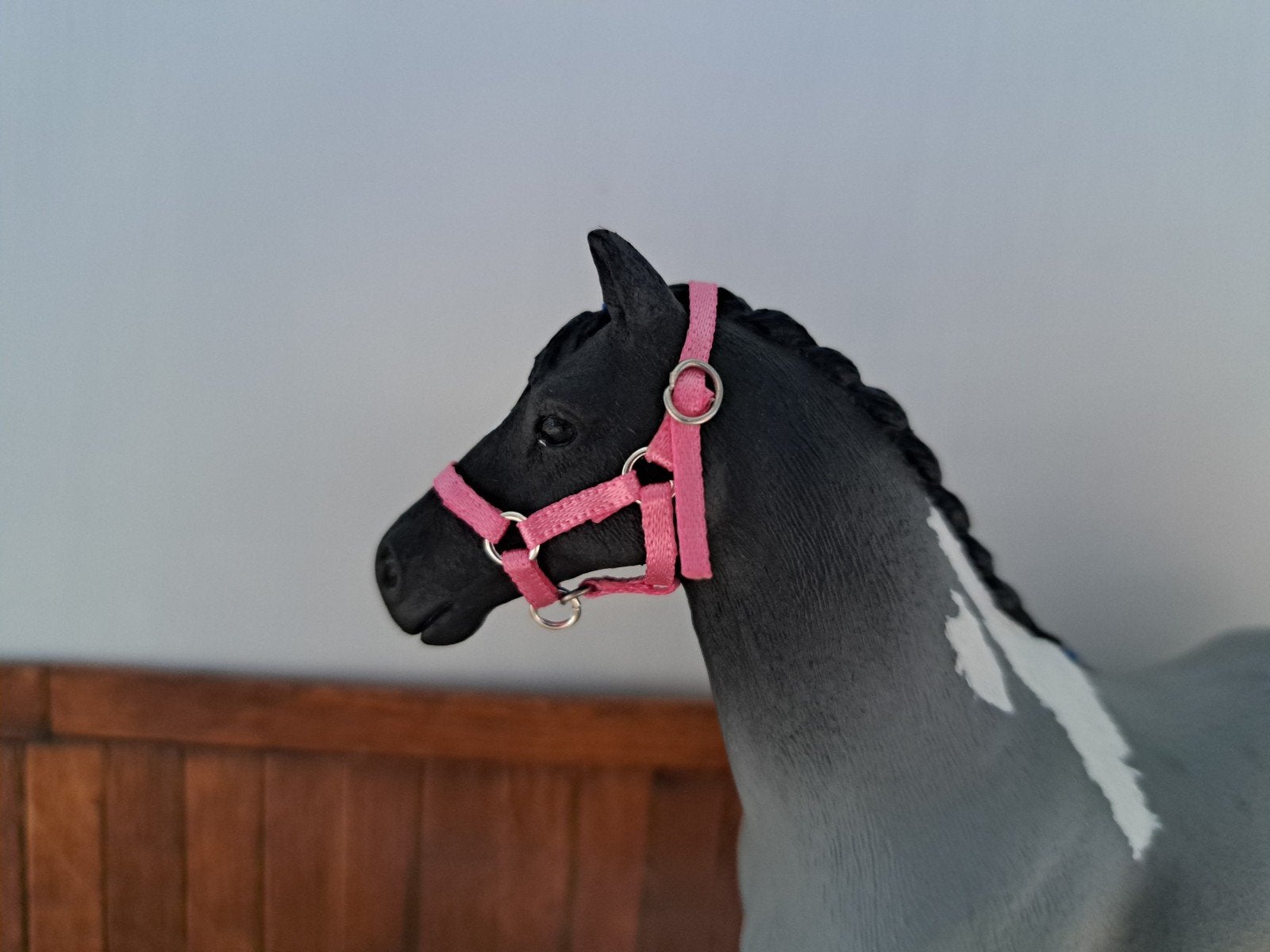 schleich halster roze, Ophalen of Verzenden, Nieuw, Paard, Beeldje of Figuurtje