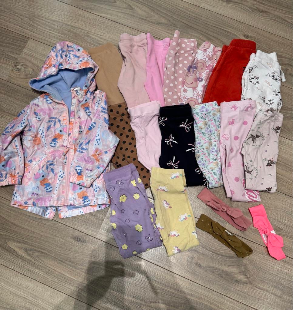 Kleding en schoenen pakket voor meisjes, maat 92 98 104, Ophalen, Gebruikt, Meisje