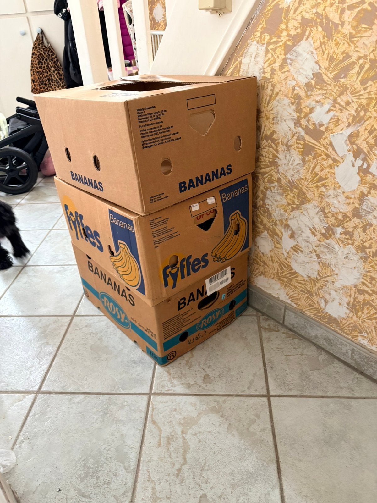 Bananen dozen/ verhuis dozen, Doe-het-zelf en Verbouw, Doos, Minder dan 35 cm, Ophalen of Verzenden, Zo goed als nieuw